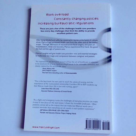 NEW Book THE OTHER END OF THE STETHOSCOPE by Marcus Engel Autographed - Picture 2 of 15